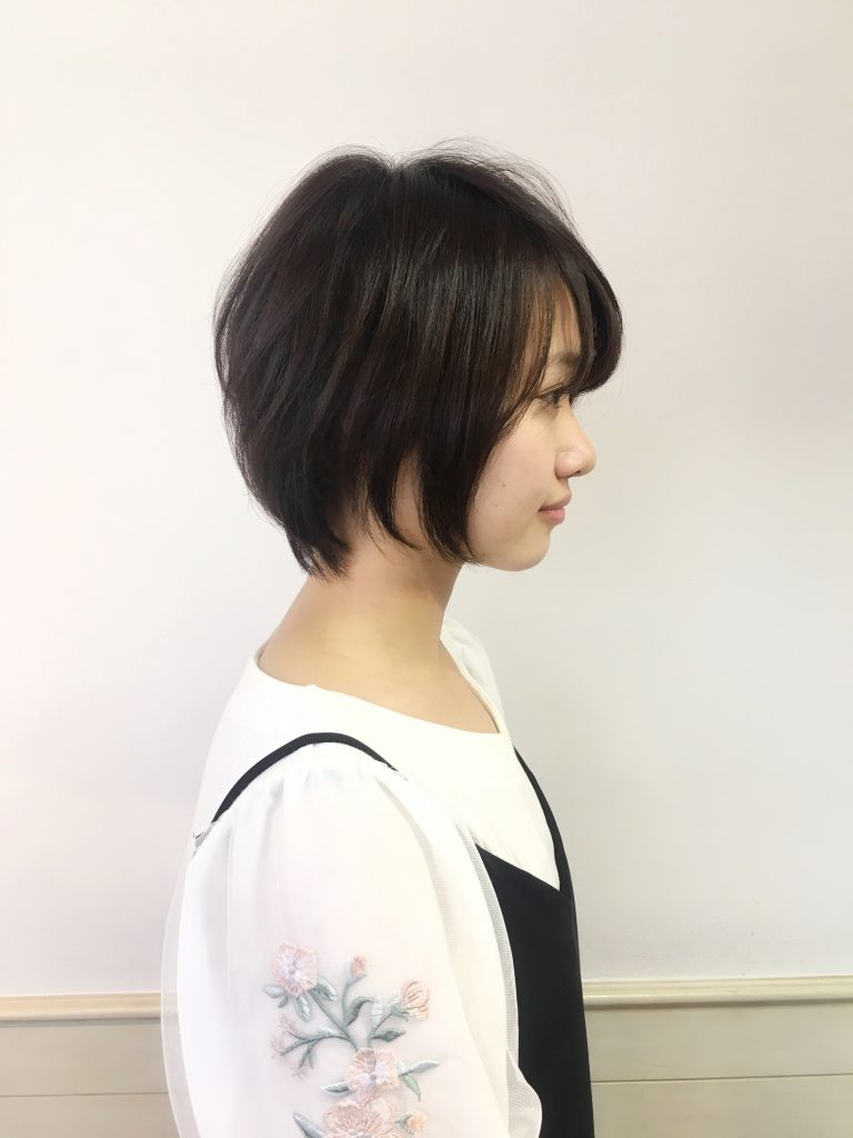 ショートボブ髪型人気似合わせ上手い池袋美容室