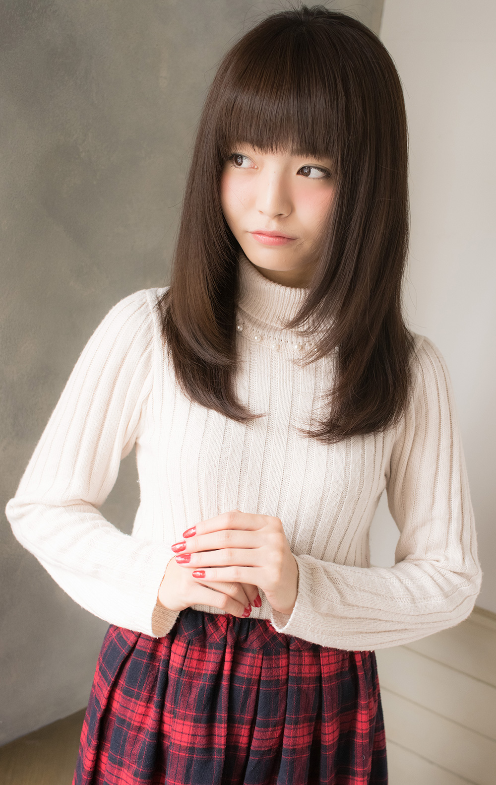 さらっとストレートは安定感ナンバーワン☆