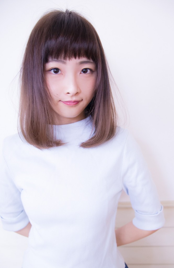 さりげないナチュラルグラデーションがおしゃれな感じ♪(´ε｀ )