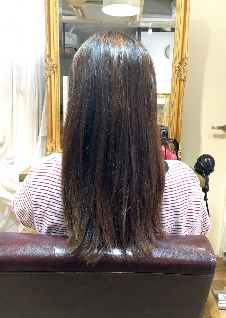 ロング⇨⇨⇨ボブ　思い切ってすっきりイメチェン♪( ´▽｀)