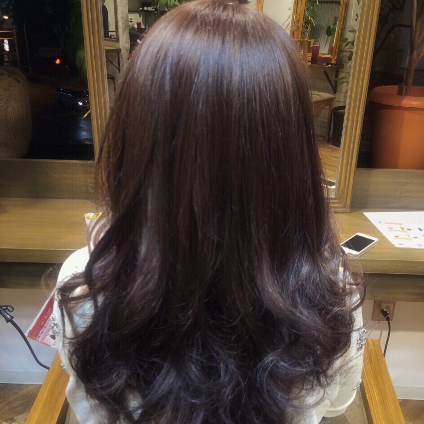 池袋 ローラン 青木 美容師 カラー トリートメント モノトーンバイオレット