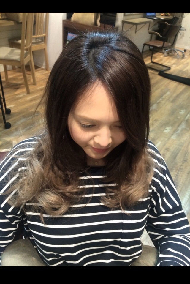 池袋 美容室 青木 グラデーションカラー イミュライズ  オージュア 美容師