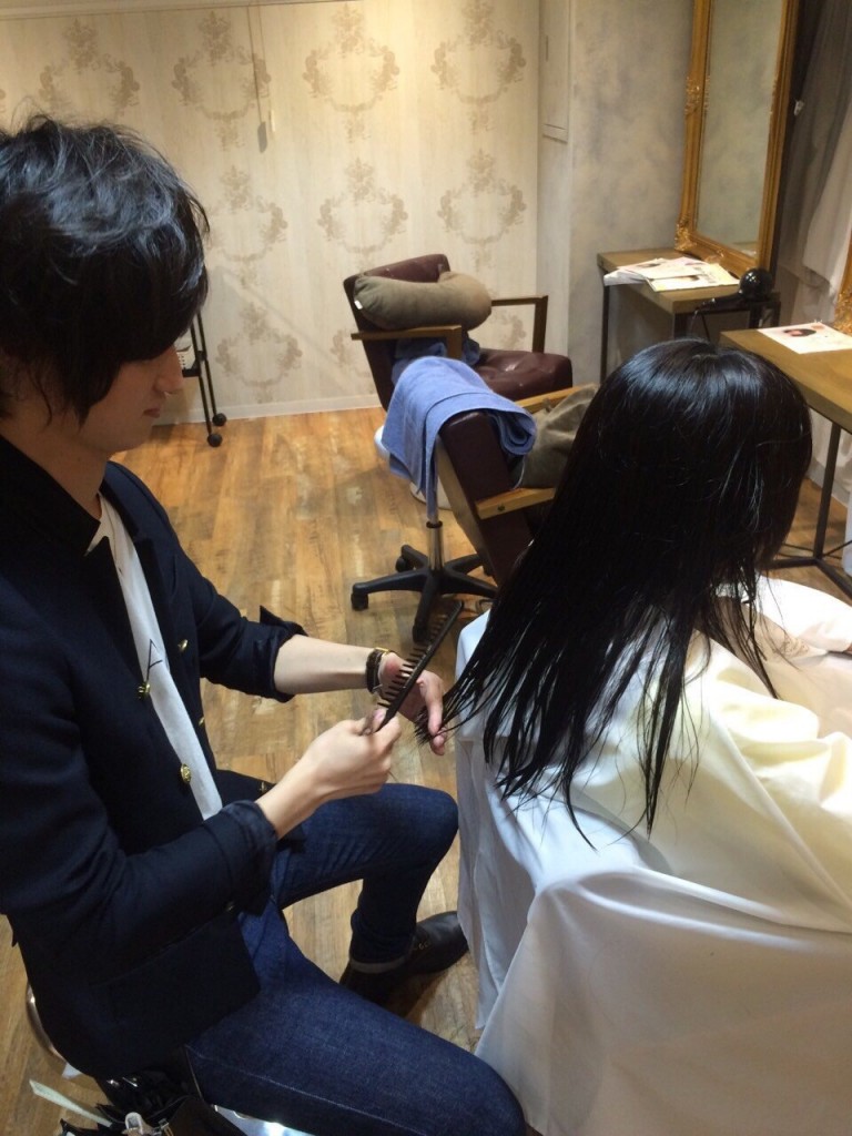 池袋 ローラン 髪色 青木 美容師 カラー 2015 春夏 グレージュ