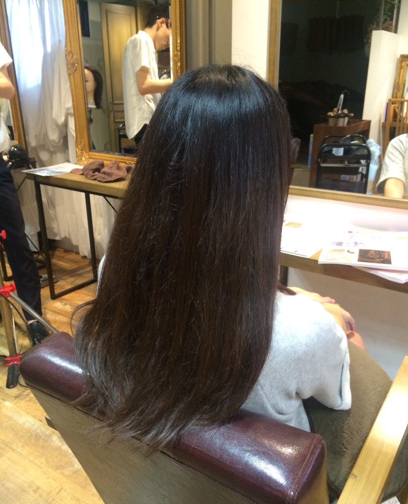 池袋美容室インナーカラーグラデーション髪色デザイン