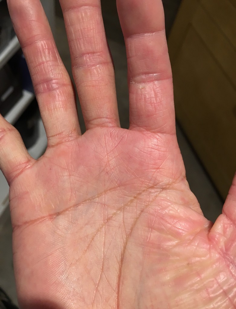 最近担当したお客様がいい事ばかりだなーと思っていたら良い手相をしていたみたい。