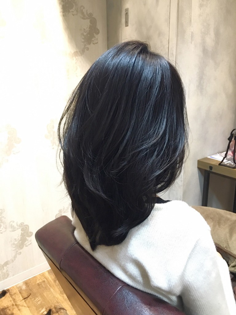 2016春髪レイヤー髪型アッシュグレージュカラー池袋美容室rouland