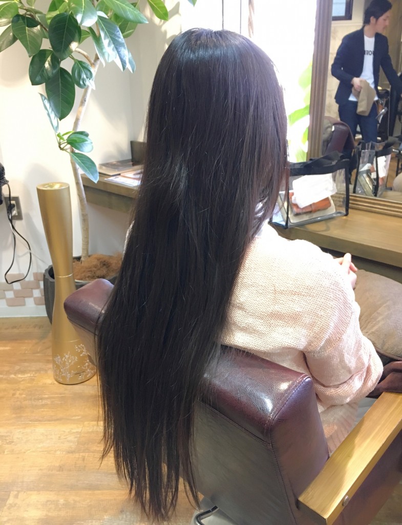 池袋美容室ヘアドネーションラベージュカラーボブ