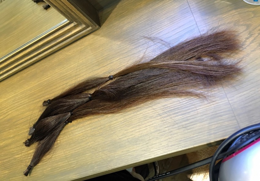 池袋美容室ヘアドネーションラベージュカラーボブ
