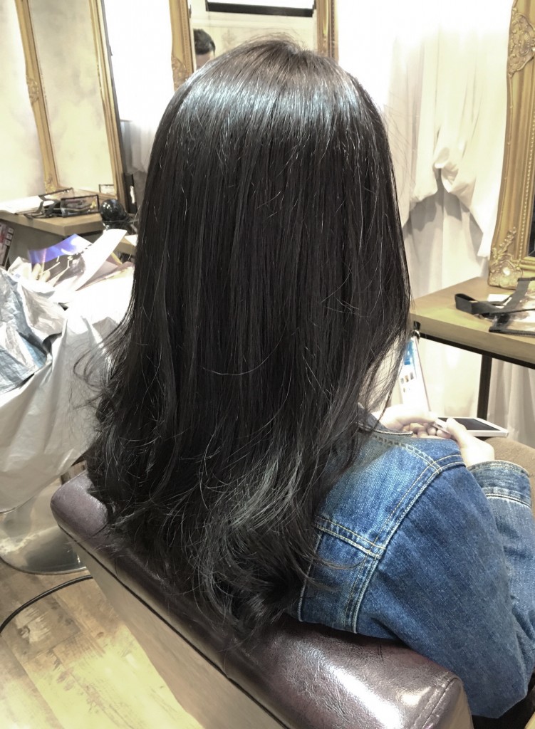 マットアッシュグレージュカラー池袋美容室髪色ヘアカラー