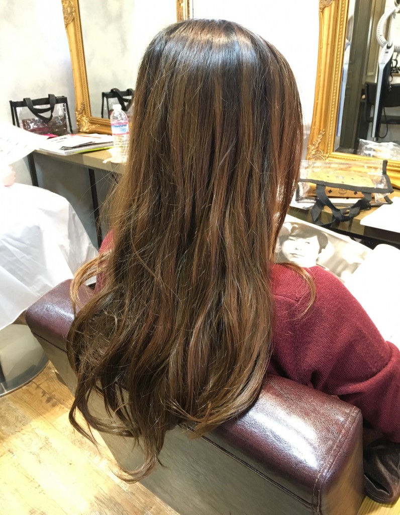 アッシュグレージュカラー池袋美容室髪色人気美容師マット