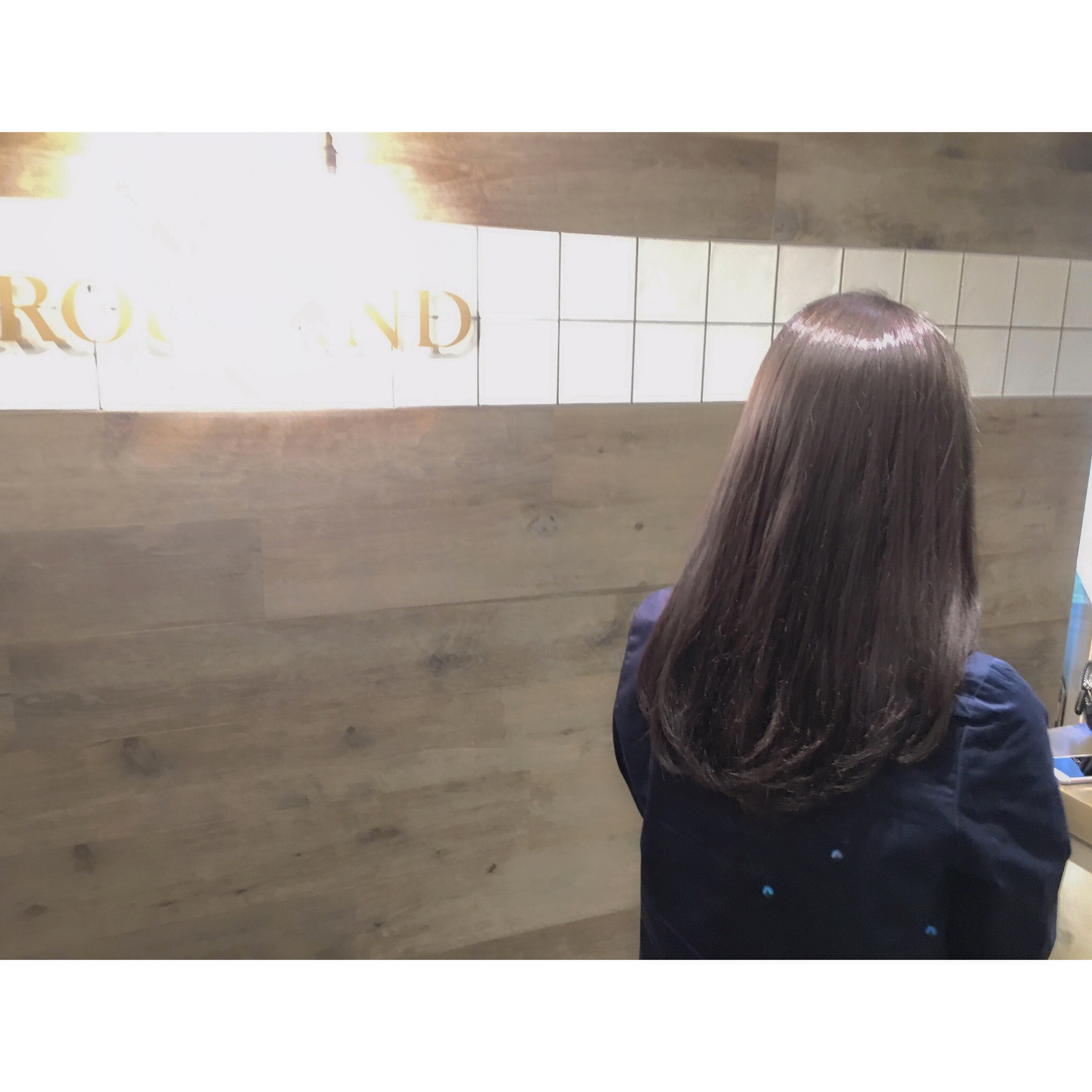 池袋美容室マットグレージュカラーアッシュ髪色
