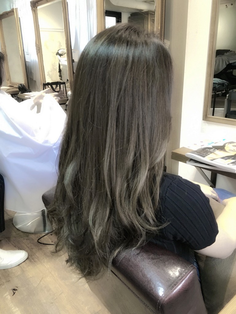 池袋美容室グラデーションカラーハイライト