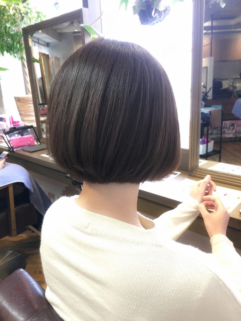 池袋美容室ボブ人気上手いカット青木