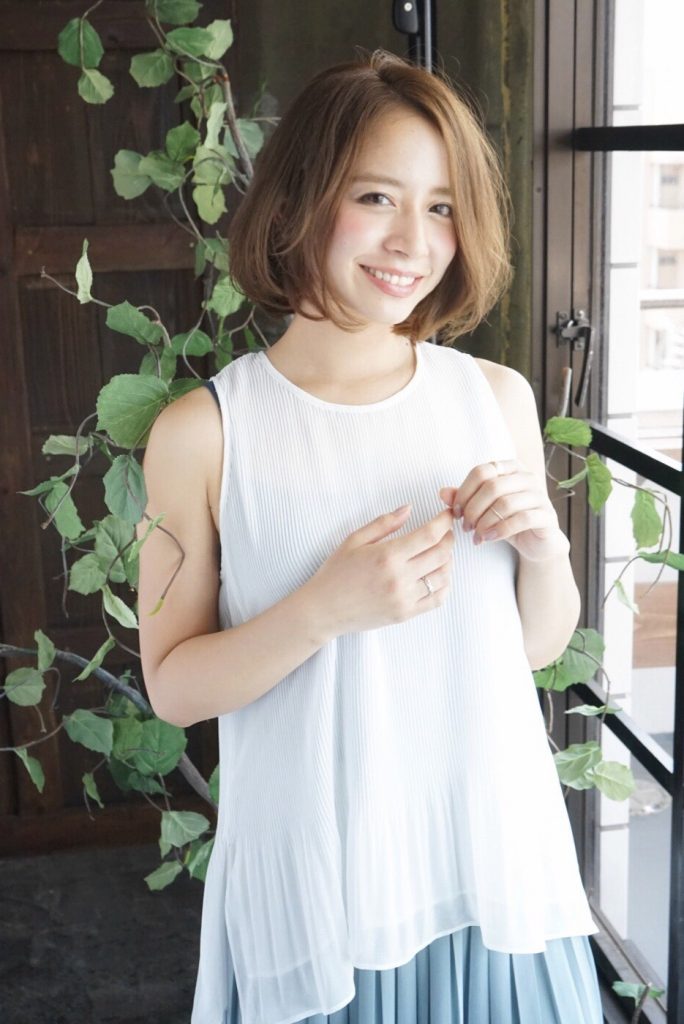 似合わせカットふわっとボブ上手い池袋美容室